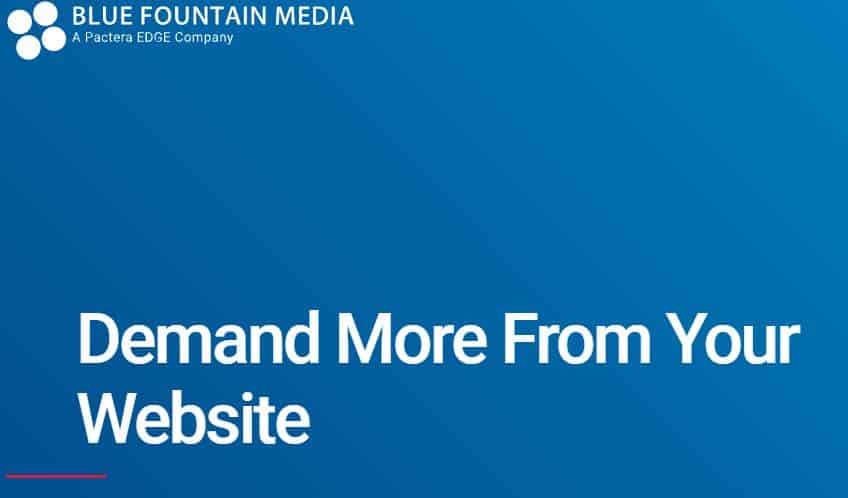Blue Fountain Media - web designing companies