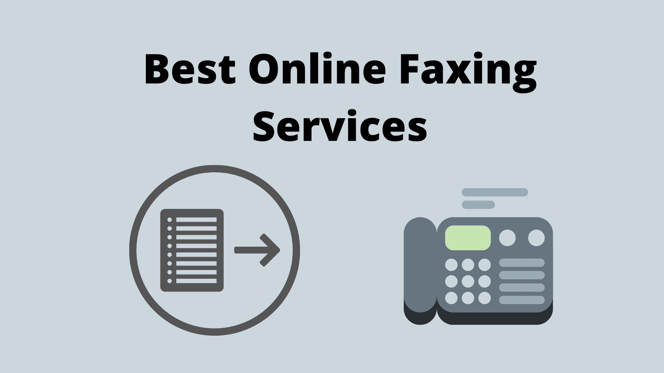 Best Online Faxing Services