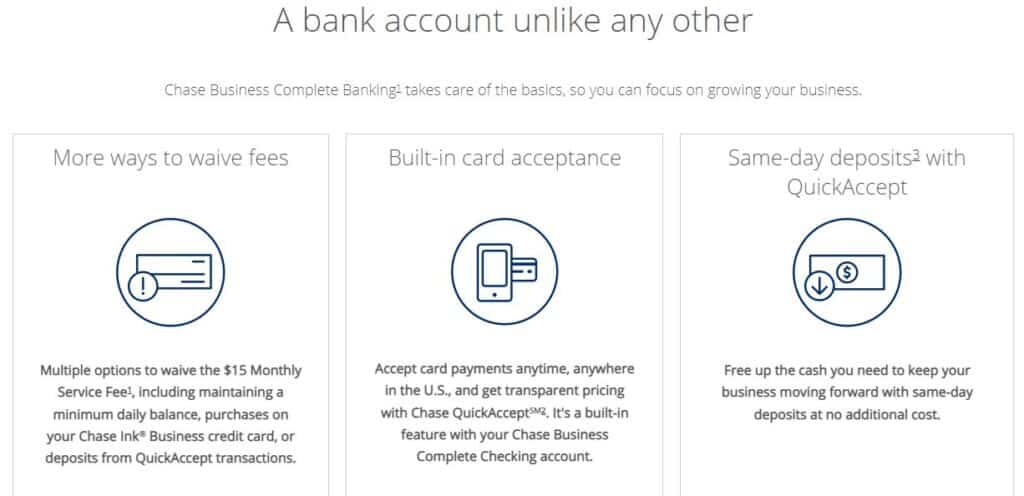 Chase - best online banking for businesses