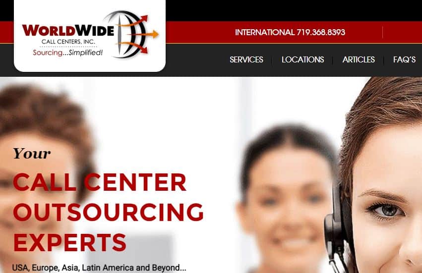 Worldwide call centers
