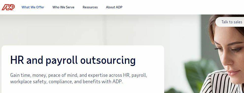 ADP - human resource outsourcing company