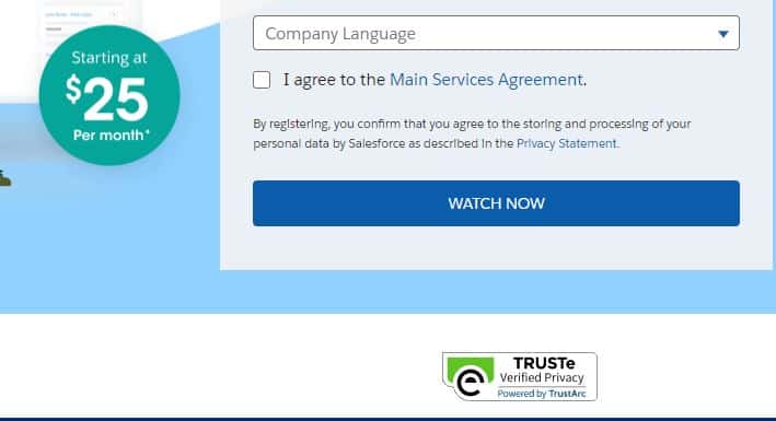 SalesForce Truste Logo - friction points