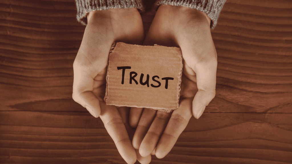 build trust with your target audience