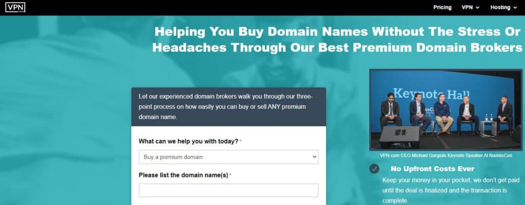 domain broker service review