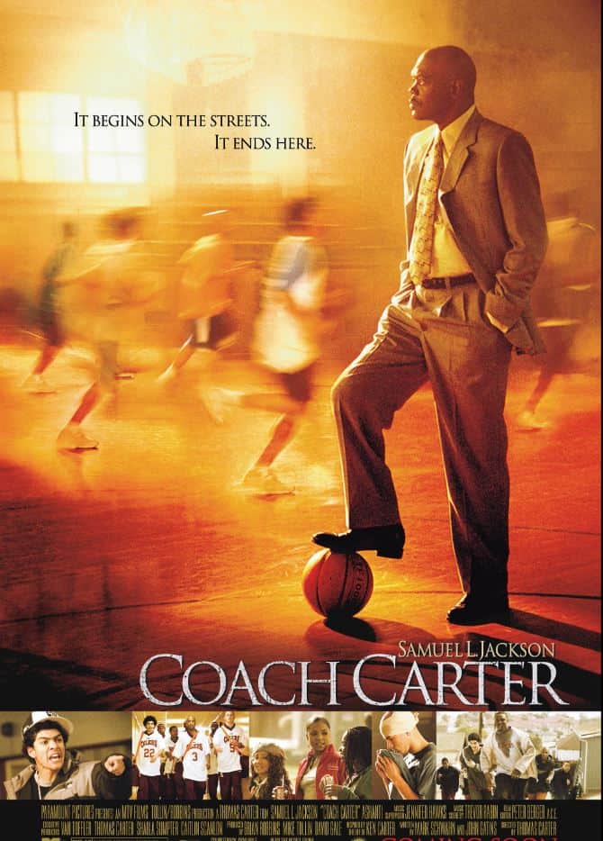 Coach Carter - inspirational leadership movies