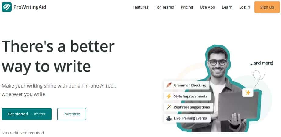ProWritingAid - best text editors for blogging