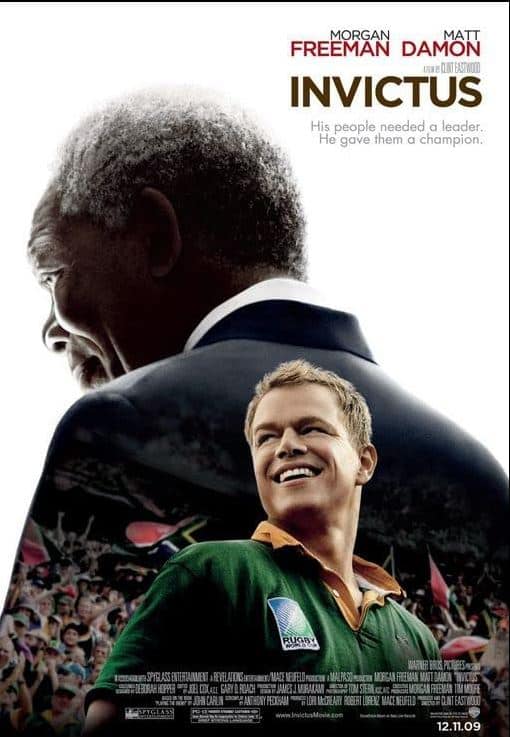 Invictus - movies with unlikely leaders