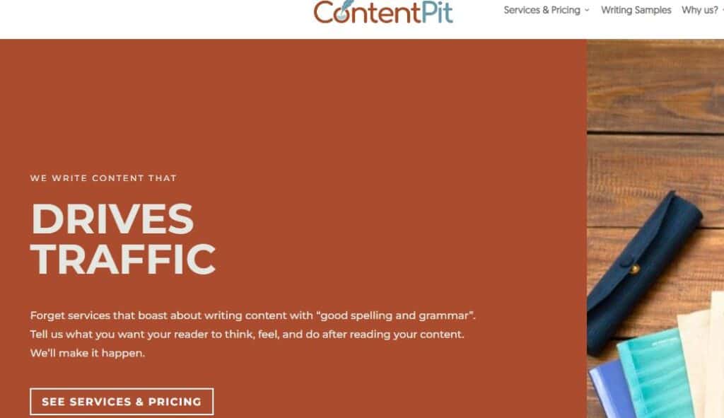 Content Pit - good content writing service