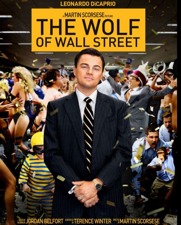 The Wolf Of Wall Street - best movies on leadership