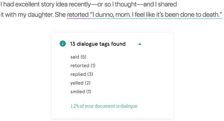 Dialogue Report