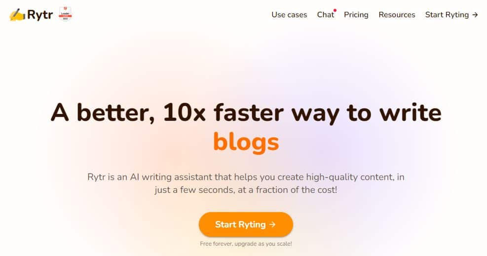 Rytr -ai writer