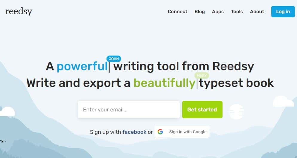 reedsy book editor - tool for writers