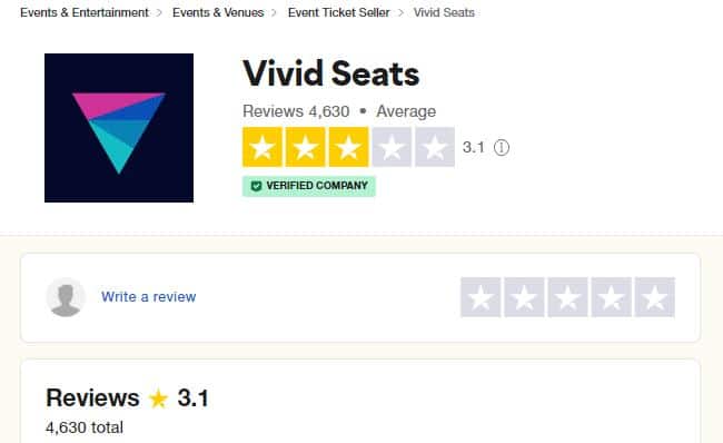 vivid seats review