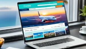 how to start a flight booking website