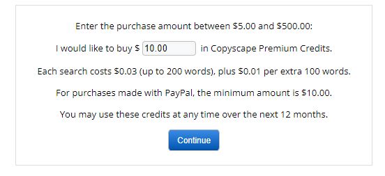 Copyscape Premium